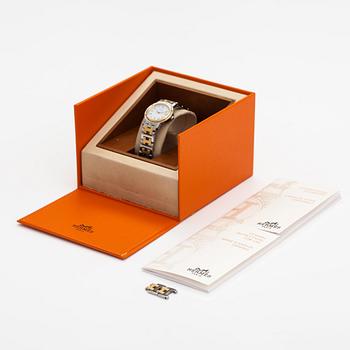 Hermès, Clipper, wristwatch, 24 mm.