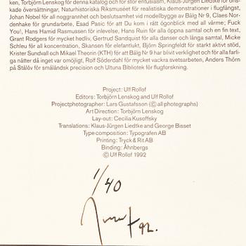 Ulf Rollof, "Manual för bälg Nr. 9".