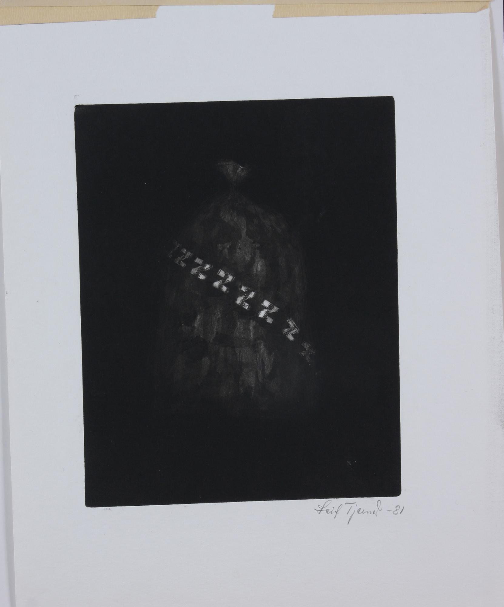 LEIF TJERNED, etsningar, 2 st, sign o dat -81.