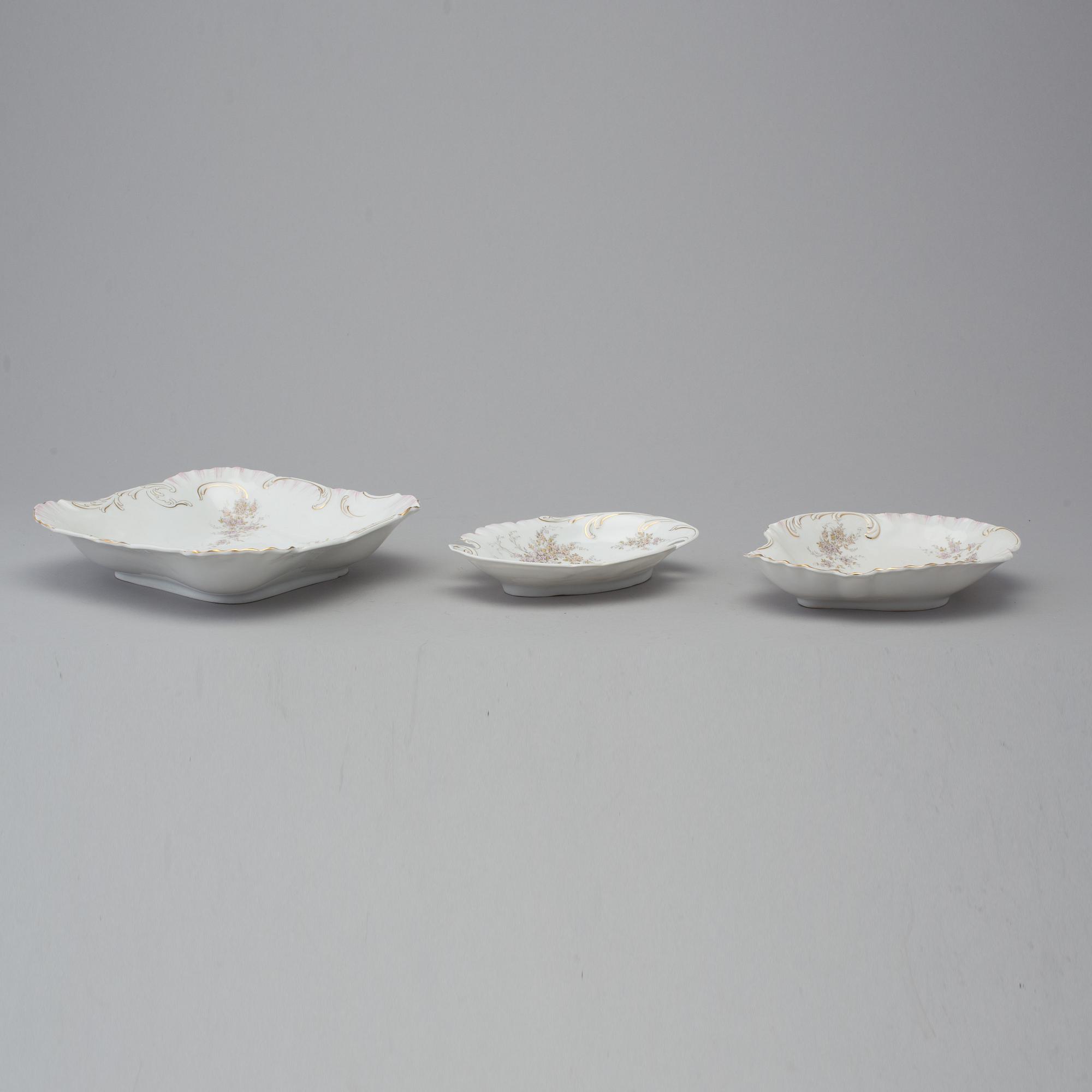 SERVIS, 160 delar, porslin, Rosenthal "Louis XIV", 1900-talets början.