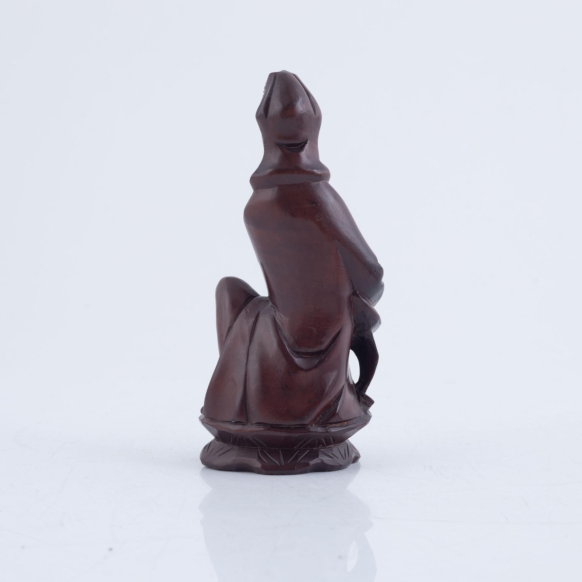 Figuriner, sex stycken, Kina, 1900-tal.