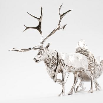 SKÅL, silver, 1900-talets andra hälft. Vikt ca 432 gram.