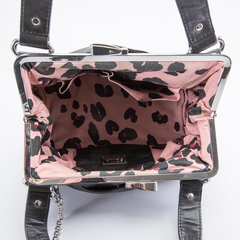 Sonia Rykiel, bag with purse, leather.