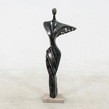 Stan Wys, sculpture Standing Woman signed and numbered.