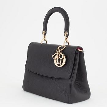 Christian Dior, A black leather 'Be Dior' bag.