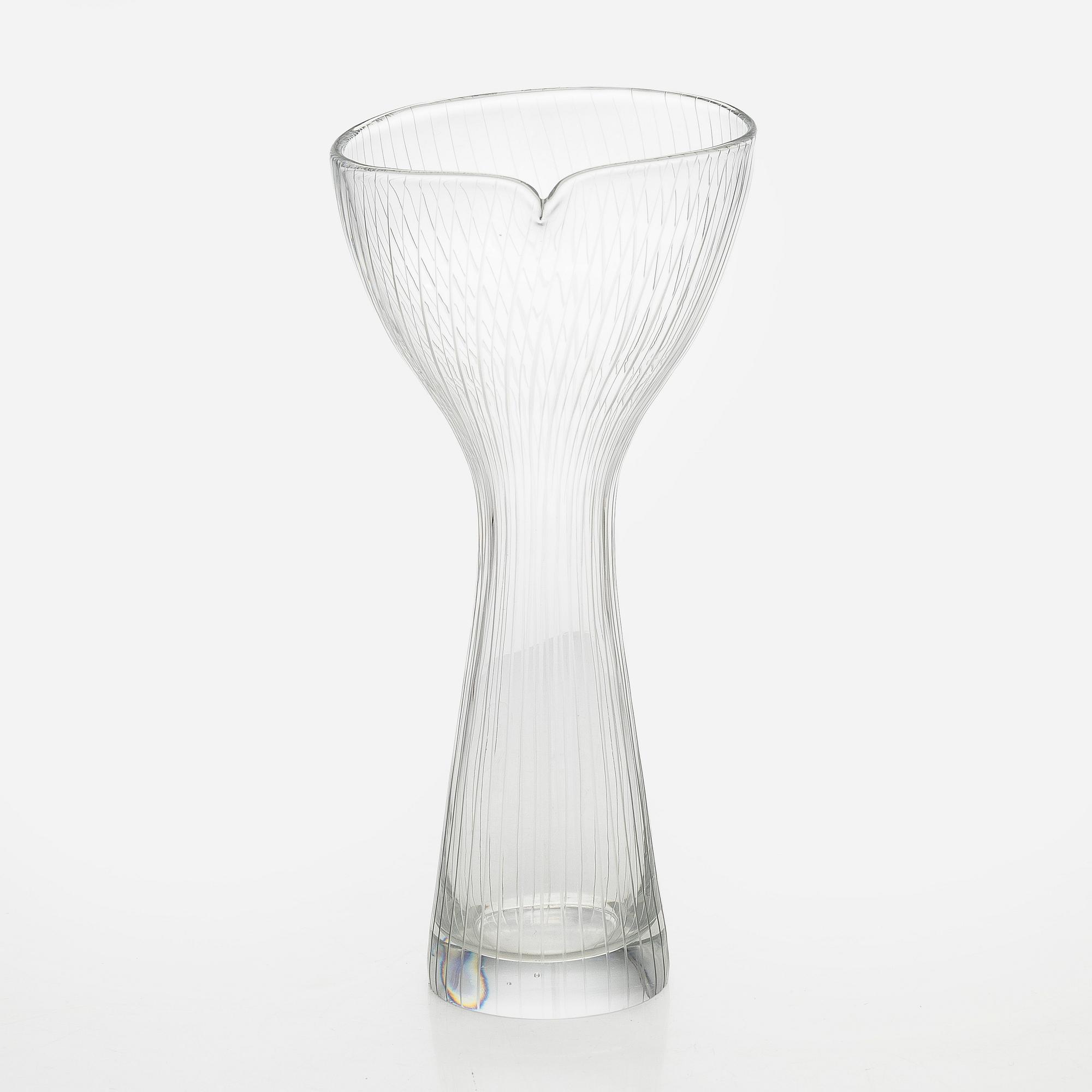 Tapio Wirkkala, vas, modell 3520, signerad Tapio Wirkkala Iittala -55.