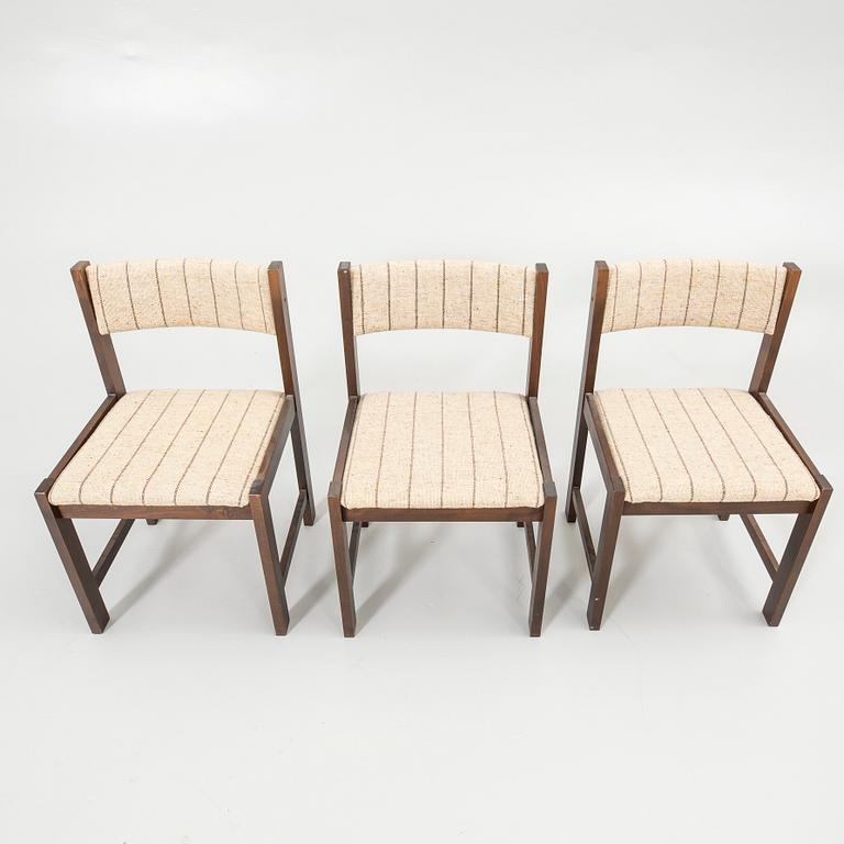 Poul H. Poulsen, dining set, 7 pieces, 1970s, Denmark.