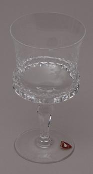 GLASSERVISDELAR, 26 st. "Silvia" Orrefors.