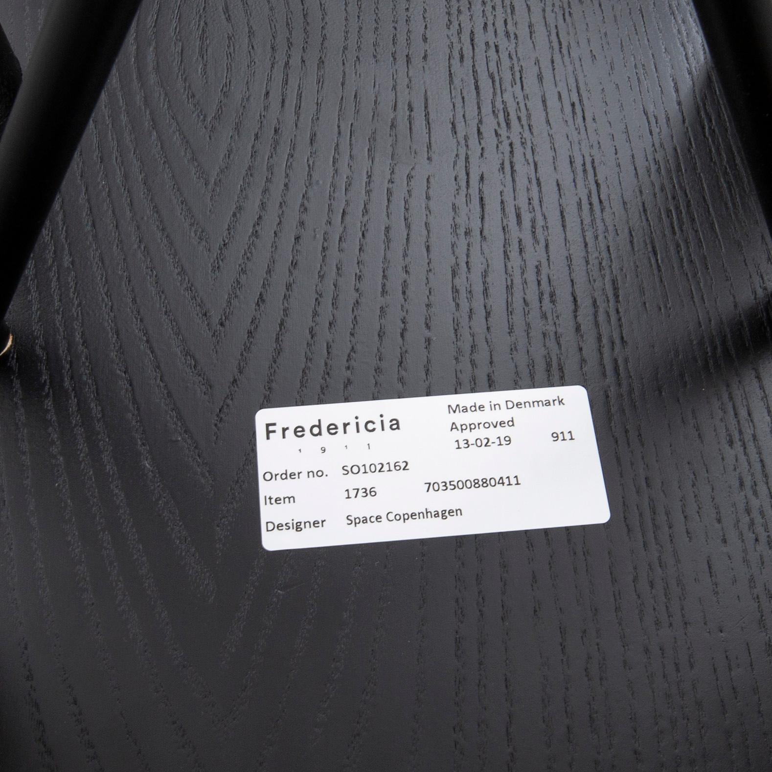 Space Copenhagen, barstolar, 6 st, "Spine", Fredericia, Danmark, 2019.