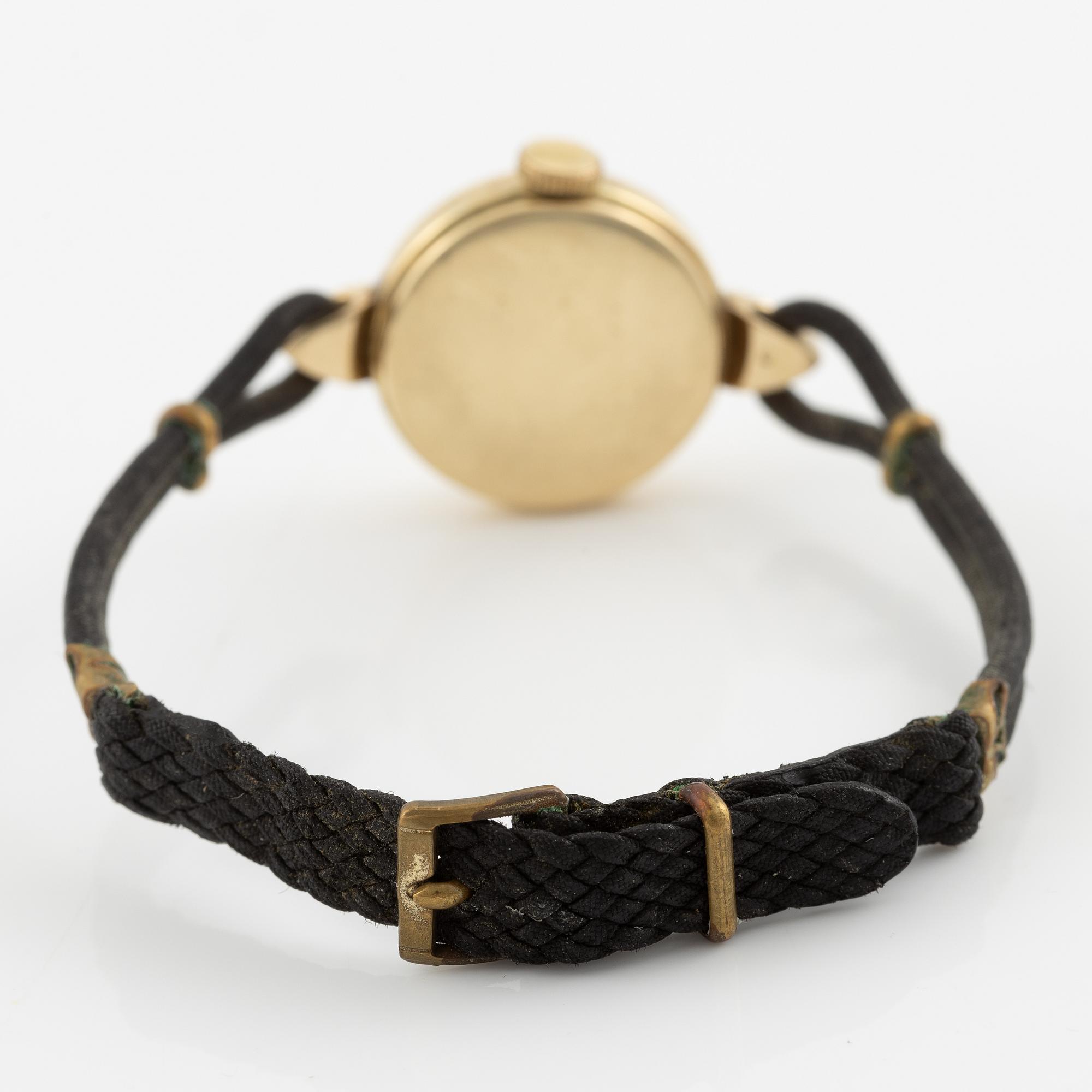 Certina, wristwatch, 14K gold, 20 mm.