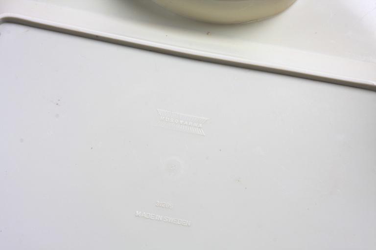 PICKNICKSET, plast, "Taffel", design Sigvard Bernadotte 1959.