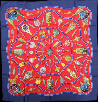 SCARF, "Les Flacons",  Catherine Baschet, Hermès, Paris.