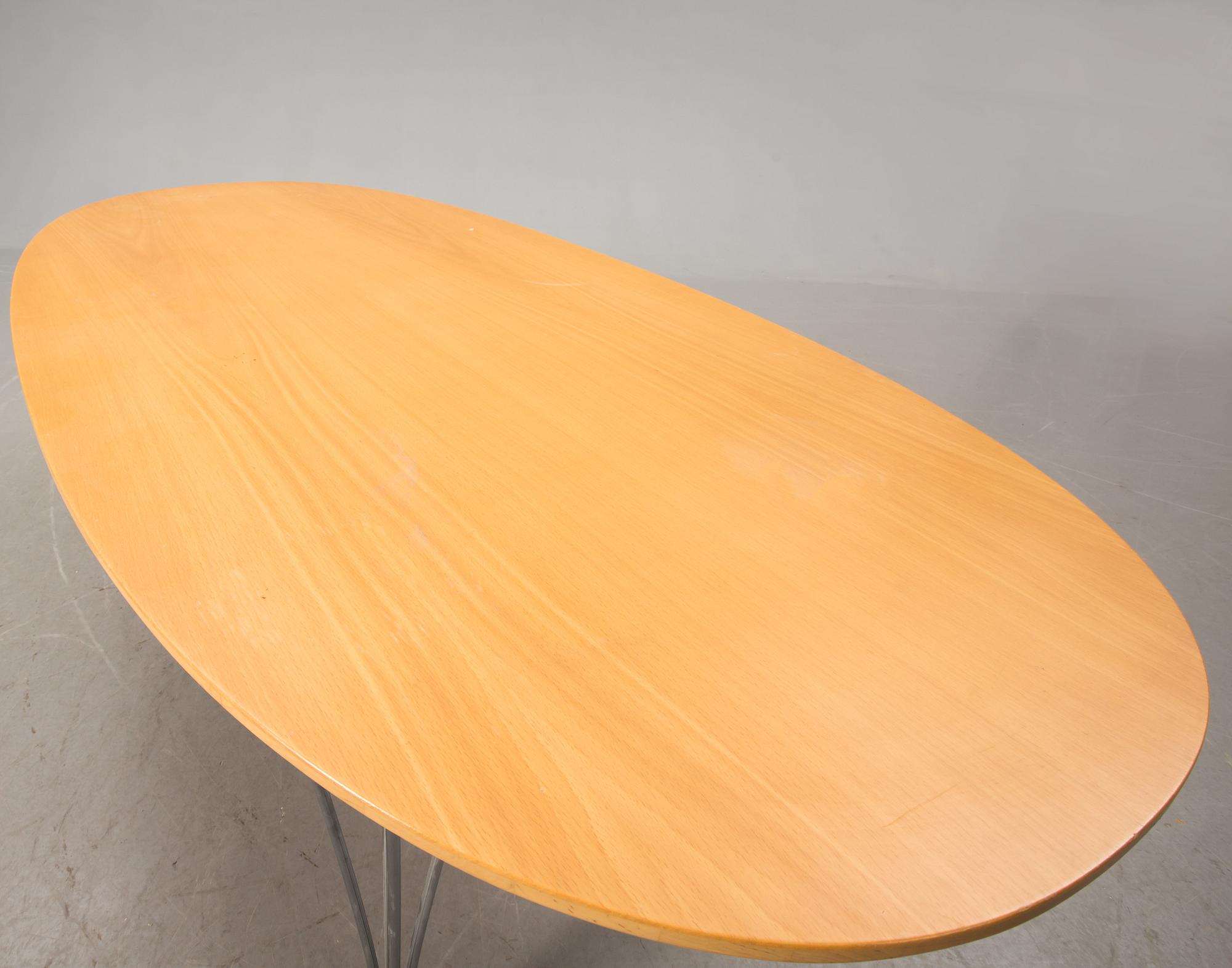 SOFFBORD, "Superellips", Bruno Mathsson & Piet Hein, Mathsson International.