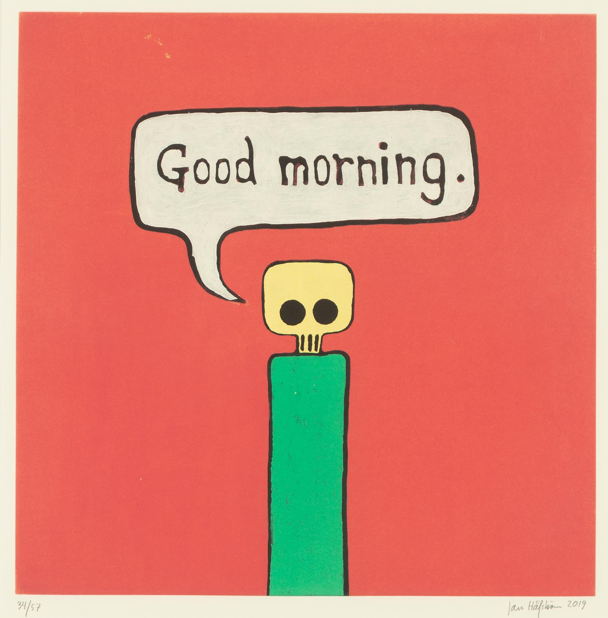 Jan Håfström, "Good morning".