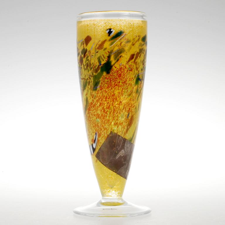 VAS, glas. Bertil Vallien. Kosta Boda.