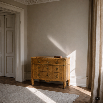 Gustavian chest of drawers, 18th century.