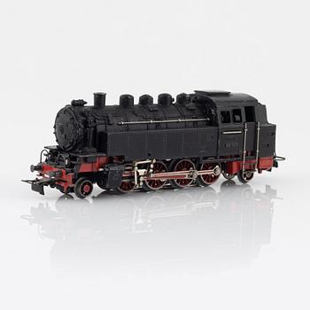 Märklin, ånglok modell TT 800, spår H0, 1950-tal.