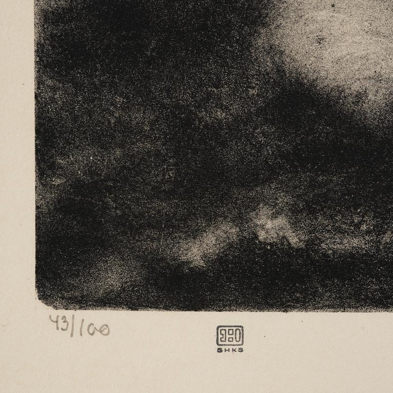 Kaare Espolin Johnson, Untitled from: "Hommage aux Prix Nobel" (The Nobel Prize Portfolio).