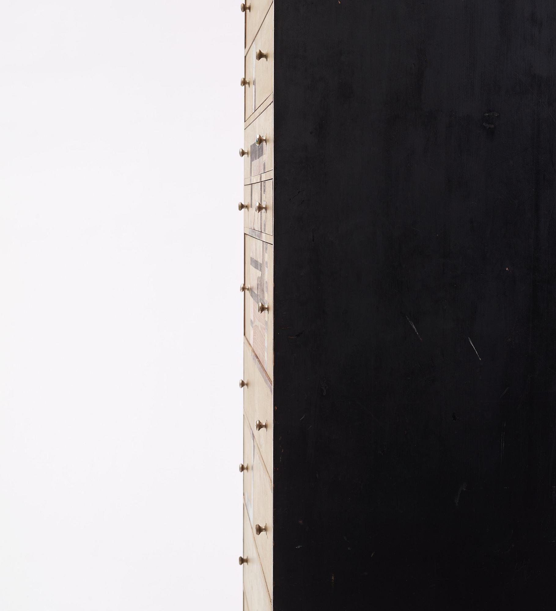 Ingegerd Torhamn, a modernist painted and decorated chest of drawers, Sweden ca 1930.