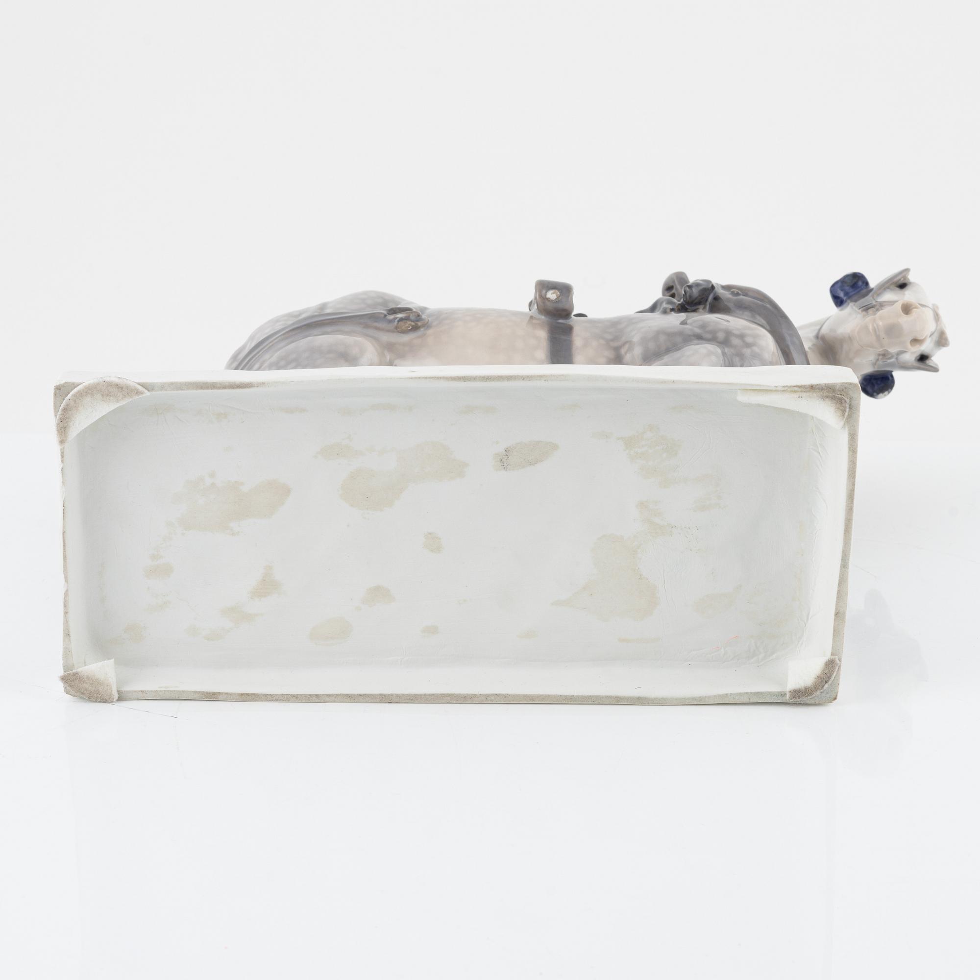Carl Johan Bonnesen, a porcelain rigurine, Royal Copenhagen, Denmark, early 20th century.