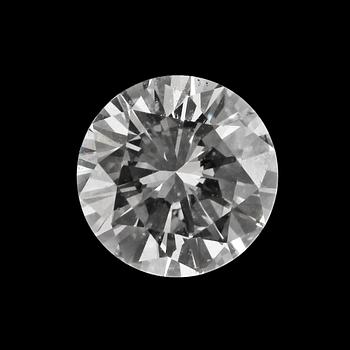 165. A brilliant cut diamond, 0.65 cts.