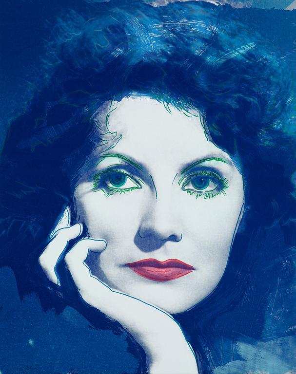 Rupert Jasen Smith (Andy Warhol), "Greta Garbo" (The Kiss, Midnight, The Divine, New Age, Dreaming, Mata Hari).