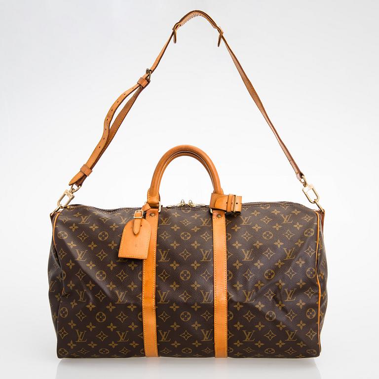 Louis Vuitton, "Keepall 50 Bandoulière", väska.