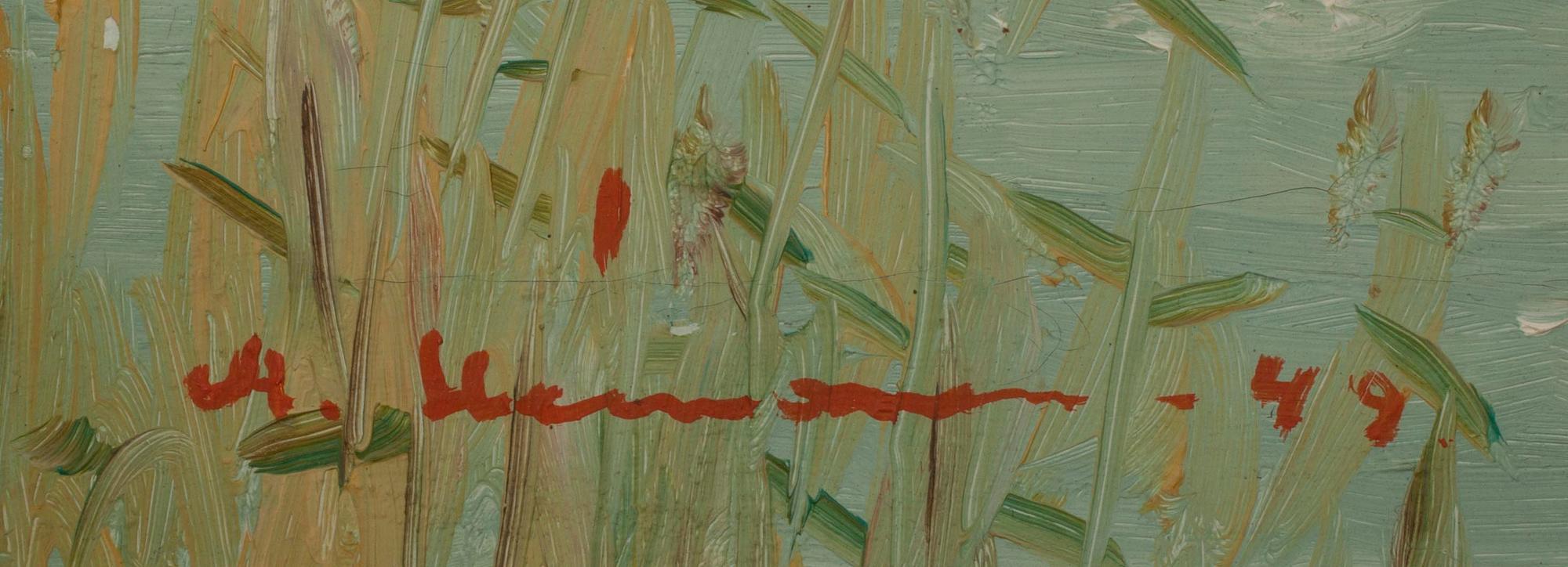 AARRE ULJAS HEINONEN (FINLAND), olja på duk, sign och dat. -49.