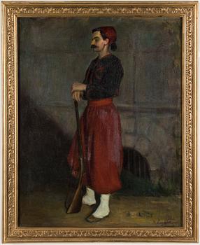 KARIN STACKELBERG - LAGERBERG, oil on canvas, signed and dated 1905.