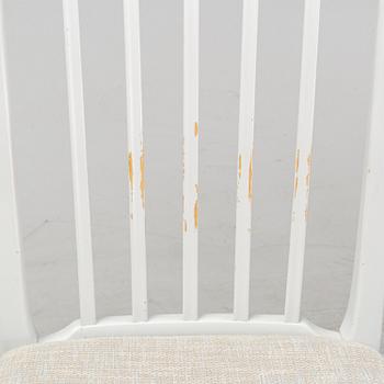 Carl Malmsten, a dining table and a set of six chairs, 'Herrgården' for Bodafors.