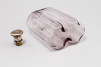 FLASKA, glas, 1800-tal.