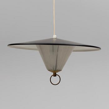 A ceiling light, 1960s. Height ca 18 cm.