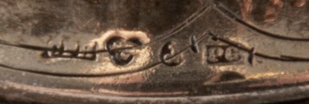 A Swedish 19th century silver coffee pot mark of CP Hedin Jönköping 1893, weight 506 gr.