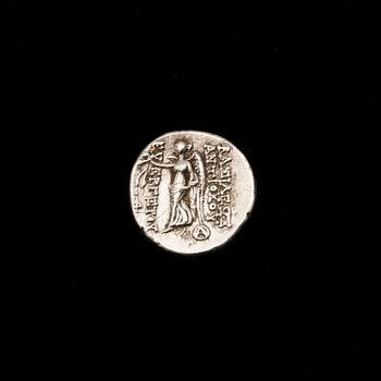 MYNT, silver, drakhma, Seleukiderriket, Antiokhos VII Sidetes (138-129 f.Kr). Vikt ca 4,2 g.
