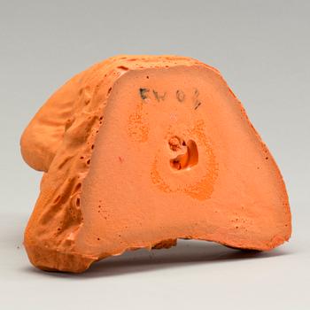 FREDRIK WRETMAN, skulptur, polyuretan, monogramsignerad.