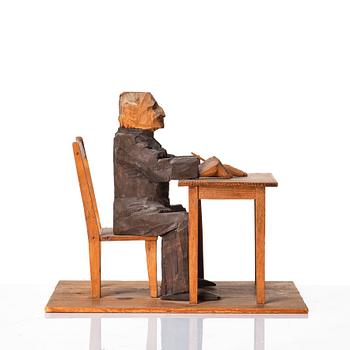 Axel Petersson Döderhultarn, "Beväringsmönstring" (The Enrollment Act), 6 pieces.