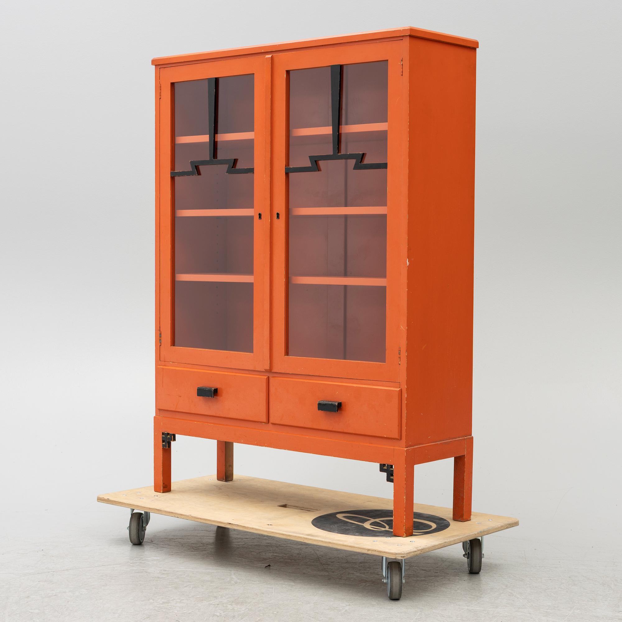 Vitrin/Bokskåp, Art Deco, 1920-tal.