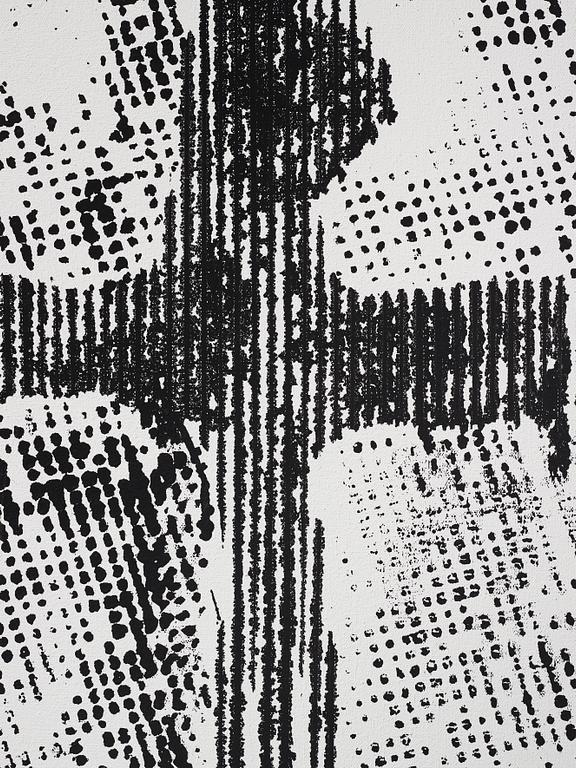 Steve di Benedetto, akryl på duk, signerad och daterad 1990 a tergo.