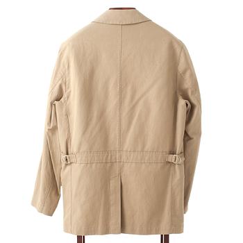 CORNELIANI, a beige cotton jacket.