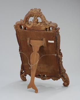 TOILETTESPEGEL, av Johan Åkerblad (mästare i Stockholm 1758-1799). Rokoko.
