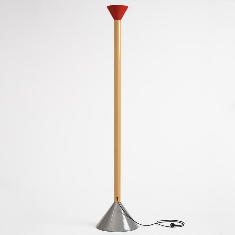 Ettore Sottsass, a "Callimaco" floor lamp, Artemide, Italy, post 1982.