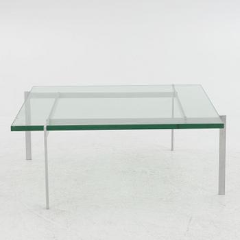 Poul Kjaerholm, a "PK-61" coffee table, E.Kold Chirstiansen, Denmark, second half of the 20th century.