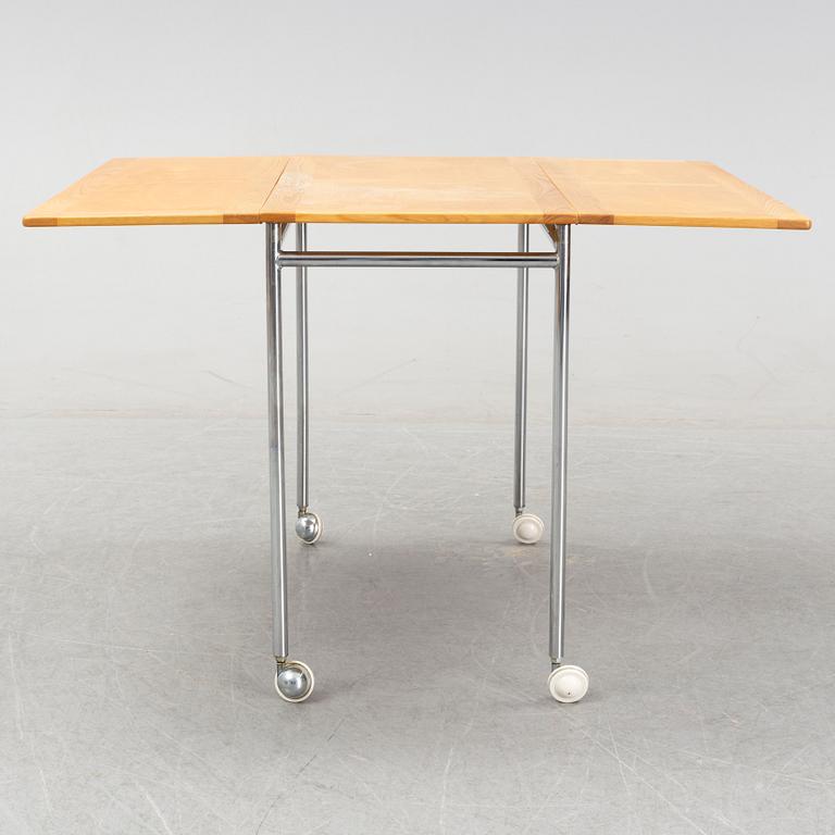 Bruno Mathsson, a 'Berit' drop-leaf table, Firma Karl Mathsson, Värnamo, 1973.