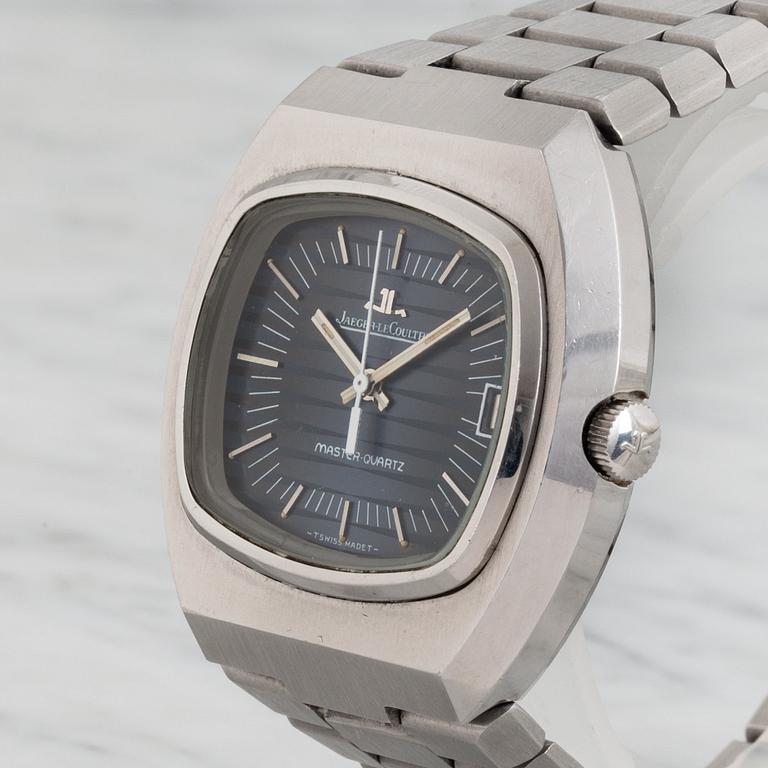 JAEGER-LECOULTRE, Master-Quartz, wristwatch, 41.5 x 43 (46) mm,
