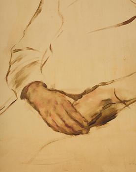 Lotte Laserstein, "Das kranke kind".