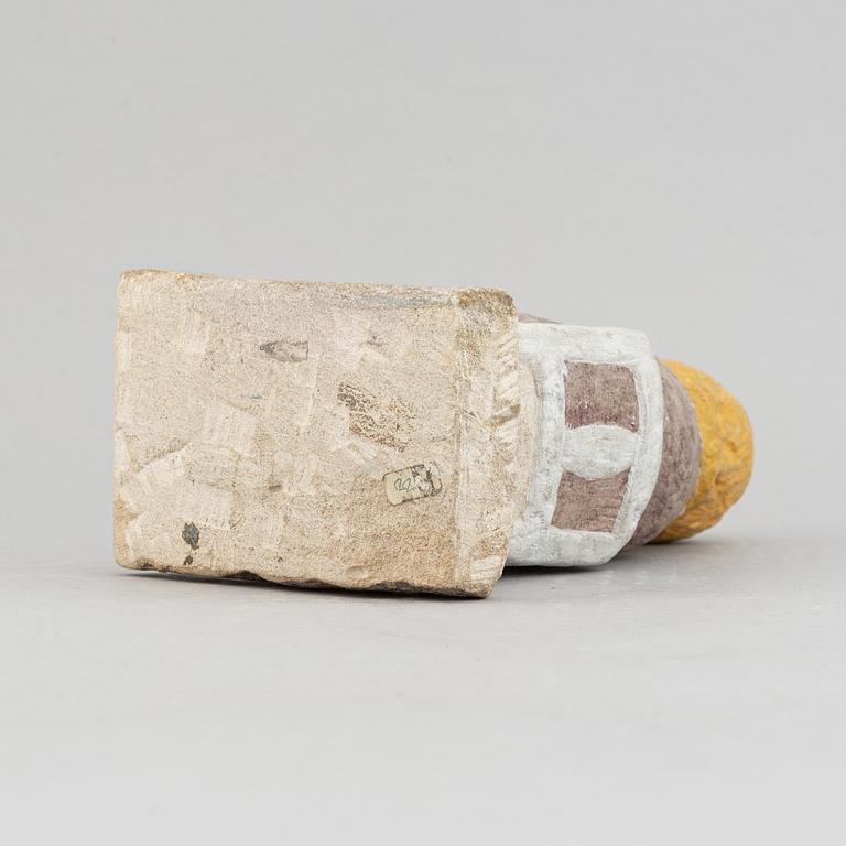 Sven Lundqvist, stone sculpture, signed.