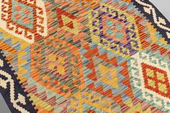 A runner, Kilim, ca 395 x 86 cm.