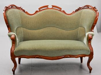 SOFFA, nyrokoko, 1870-tal.