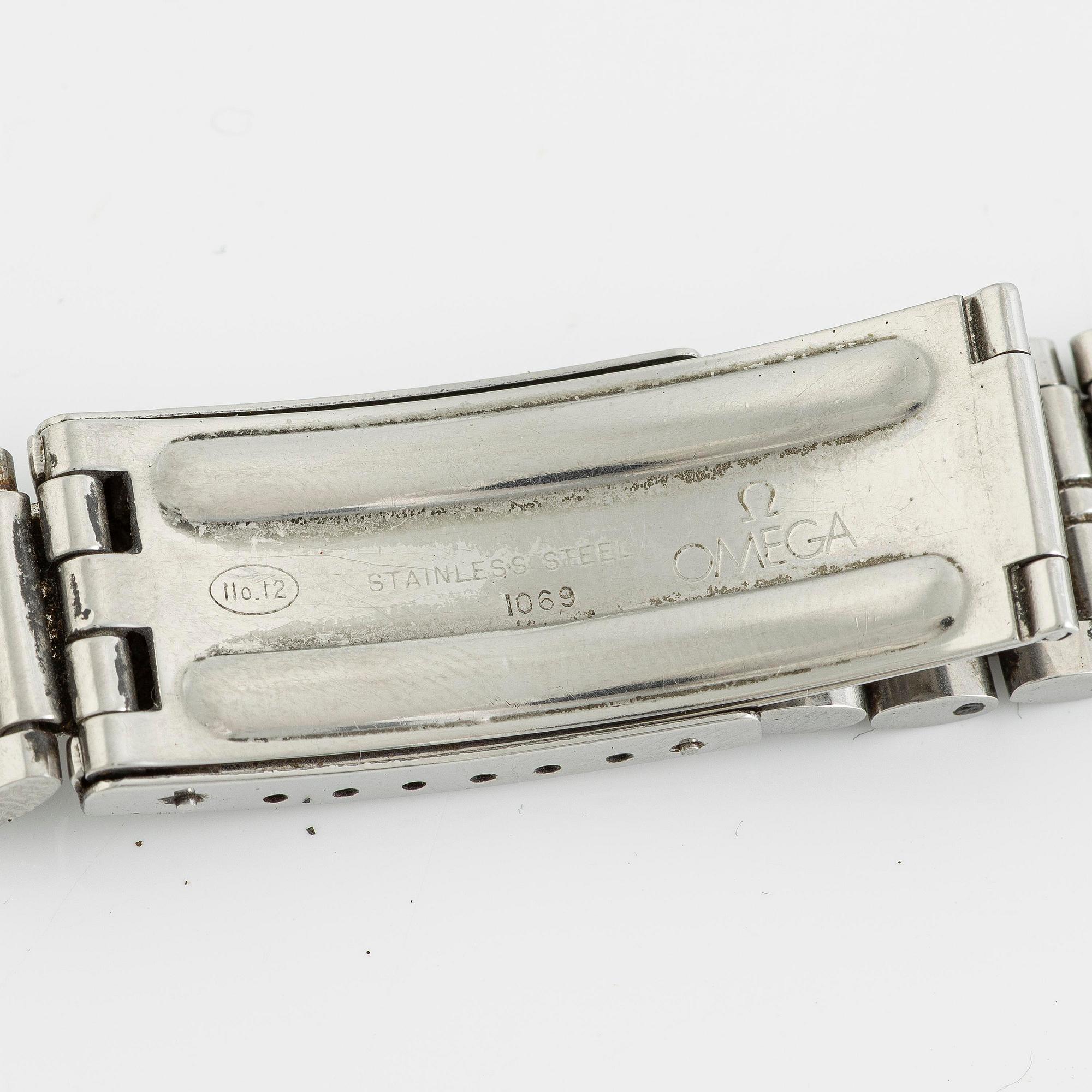 Omega, Speedmaster, "Base 1000", "Tropical Dial", "2998-1", "Naiad crown", ca 1959.