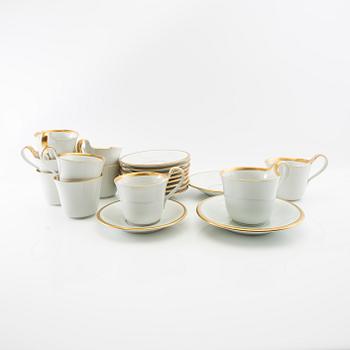 Service approximately 10 pieces, Bing & Grøndahl, first half of the 20th century, porcelain.